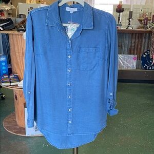 New Directions Denim Blue Shirt